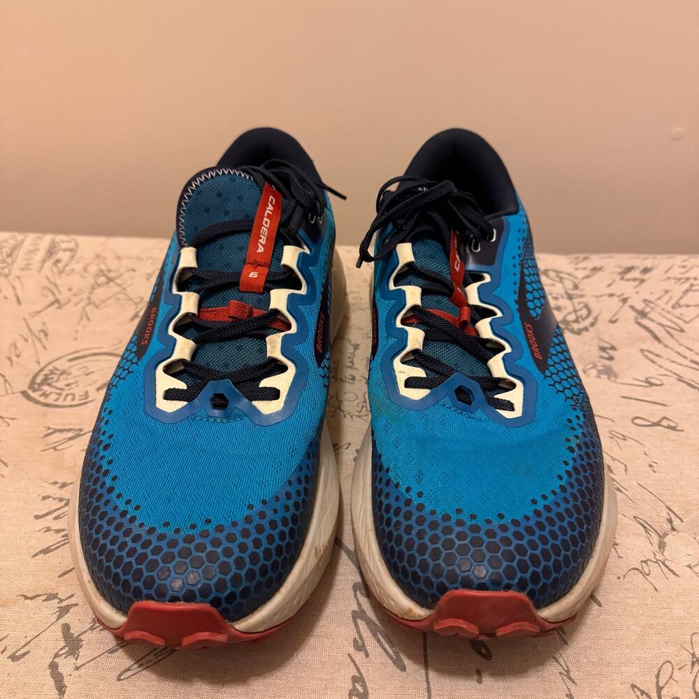 Brooks Caldera 6 'Peacoat Rooibos' - Size 13 Men's